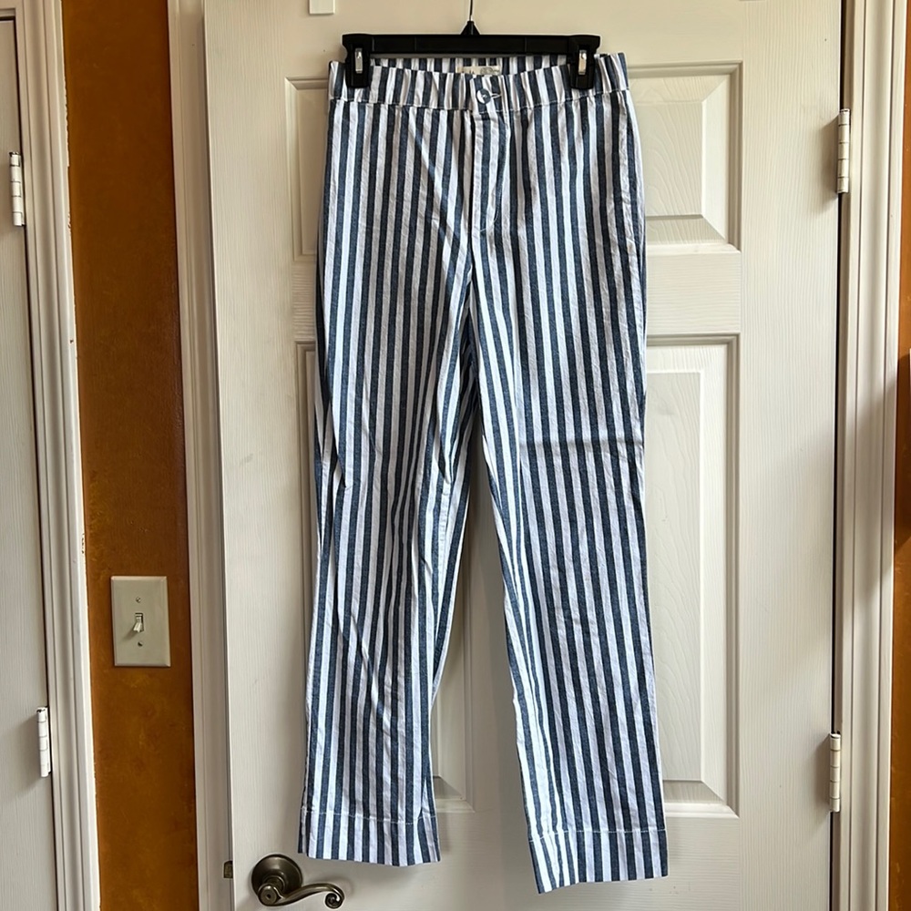 Jolt pants striped blue and white size M